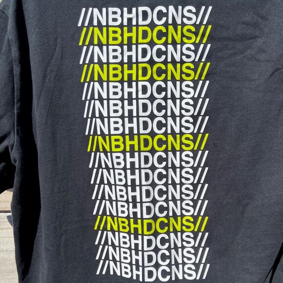 Converse Neighborhood  NBHDCNS Rubber shoe black shirt Size Large - Picture 7 of 7